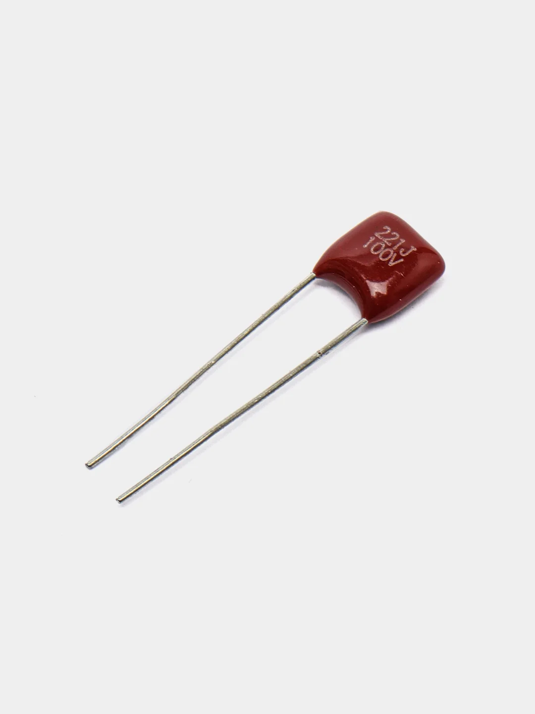 5 штук Конденсатор пленочный  0.00022uf 0.22nf 220pf 100v 10% CL21 220пф 100В