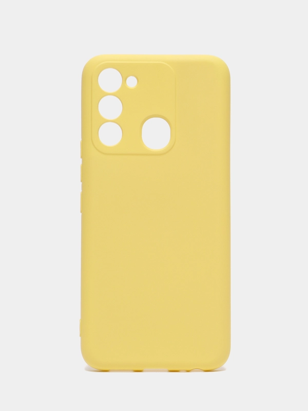 Чехол для Tecno Spark 8C / Tecno Go 2022, с защитой камеры и бархатом внутри