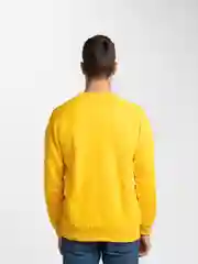 Желтый мужской свитшот
