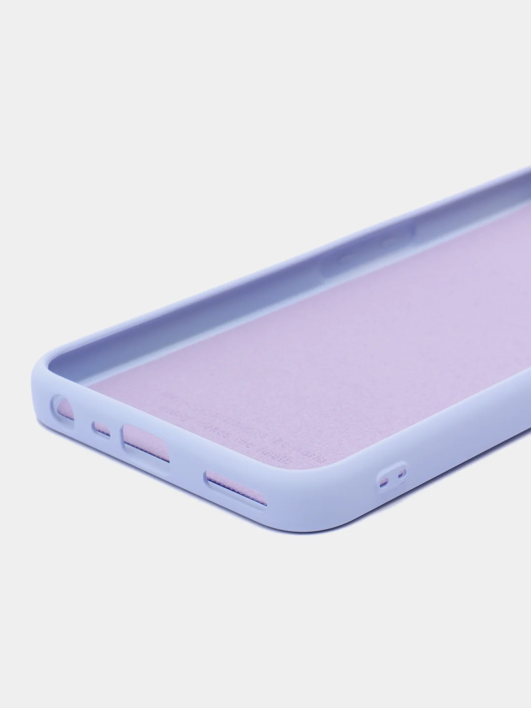 Прозрачный чехол для Realme C35 с бархатом внутри и защита камеры