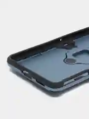Синий меланж чехол противоударный с кольцом-держателем на Xiaomi Poco F3 GT (Сяоми Поко Ф3 ГТ)