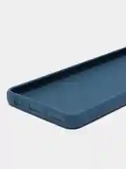 Синий чехол Tecno CAMON 19, с защитой камеры и бархатом внутри