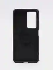 Черный чехол противоударный на Xiaomi Poco F4, с кольцом-держателем