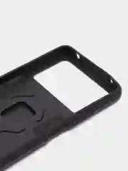 Черный чехол противоударный с кольцом-держателем на Xiaomi Poco X4 Pro 5G (Сяоми Поко Х4 Про 5G)