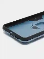 Синий меланж чехол противоударный с кольцом-держателем на Xiaomi Poco M4 Pro 4G 6.43" (Поко М4 Про 4G)