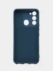 Красный чехол TECNO Spark 8C / GO 2022, с защитой камеры и бархатом внутри