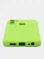 Черный чехол TECNO Spark 8C / GO 2022, с защитой камеры и бархатом внутри