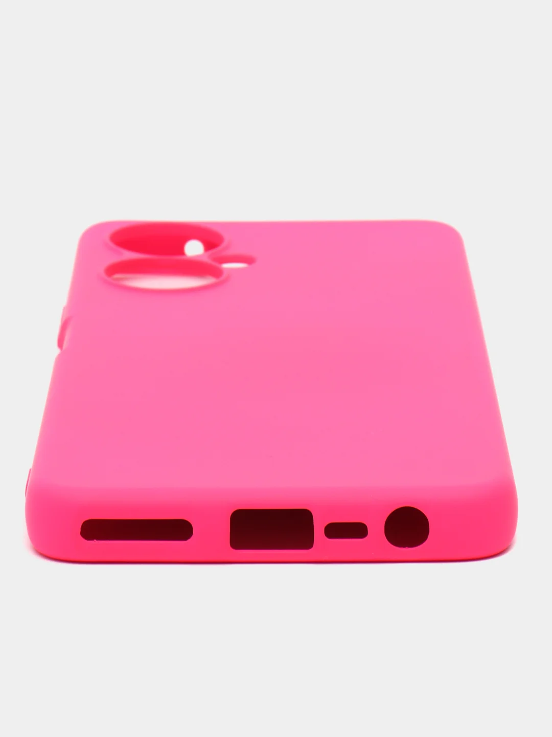Красный чехол для Tecno Camon 19, Camon 19 pro с защитой камеры и бархатом внутри