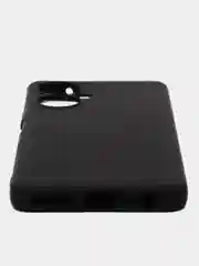 Черный чехол Tecno CAMON 19, с защитой камеры и бархатом внутри
