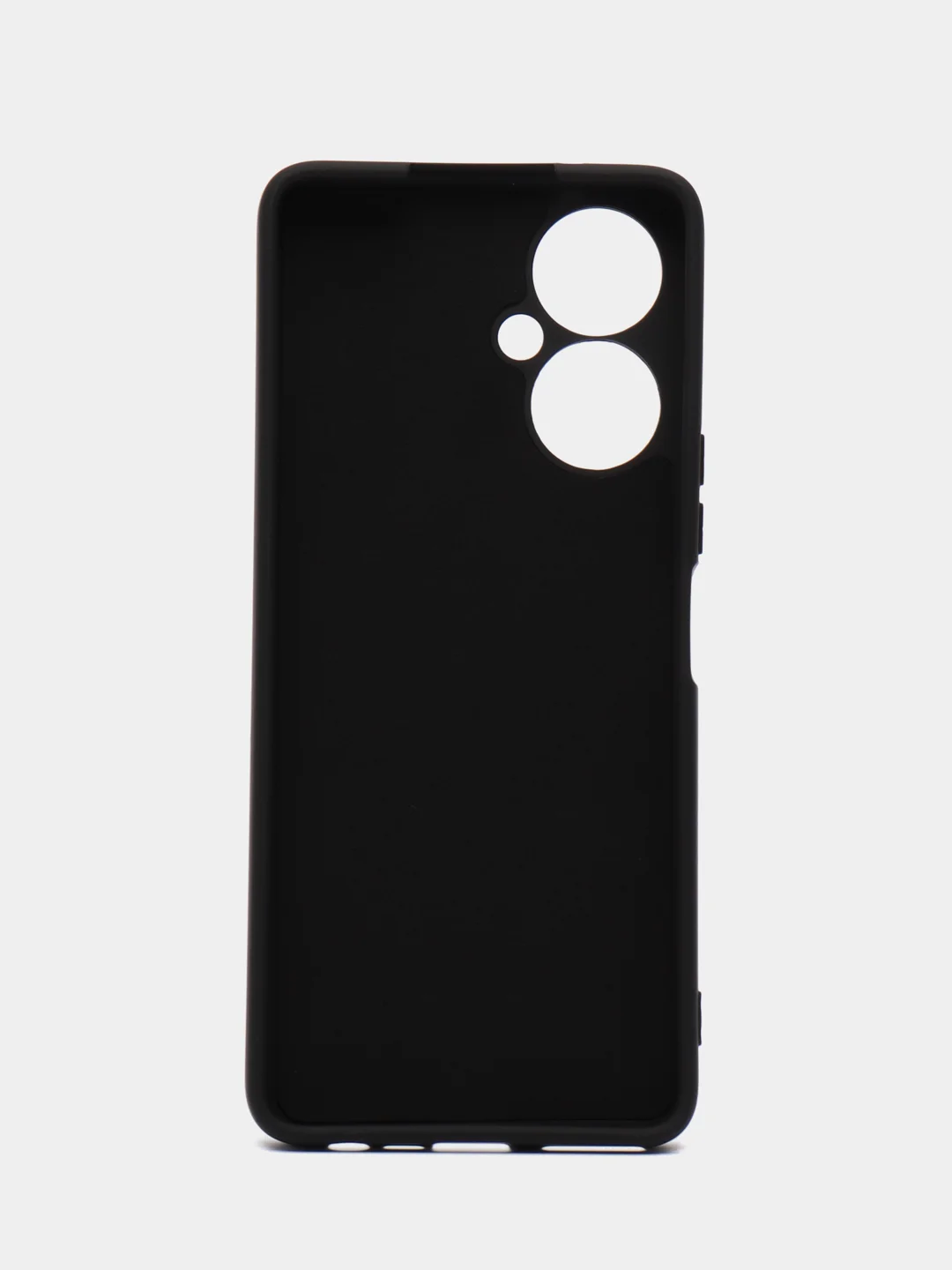 Черный чехол Tecno CAMON 19, с защитой камеры и бархатом внутри
