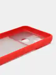 Красный чехол для Realme C25 / C25S / C12 / Narzo 50A, с задвижным окном для защиты камеры