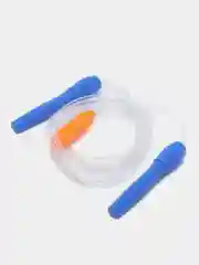 Синий скакалка детская, светящаяся