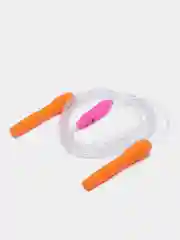 Оранжевый скакалка детская, светящаяся