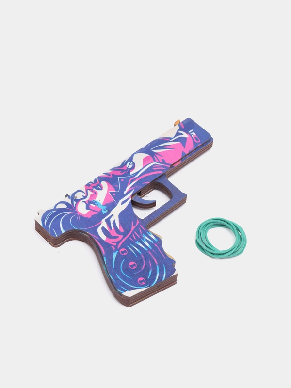 Деревянный пистолет Glock (Глок) 18 v1.6, CS: GO, 7 цвета