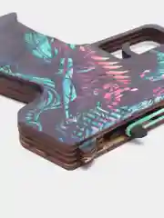 Черный резинкострел пистолет Five-Seven из CS:GO, 6 скинов, дерево