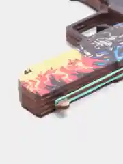 Алый резинкострел пистолет Five-Seven из CS:GO, 6 скинов, дерево