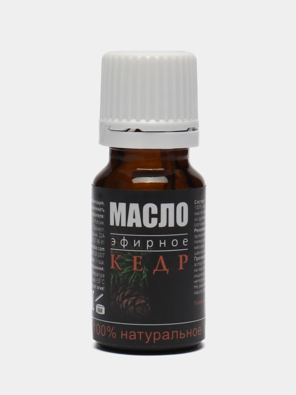 100% натуральное масло кедра из семейства Pinaceae