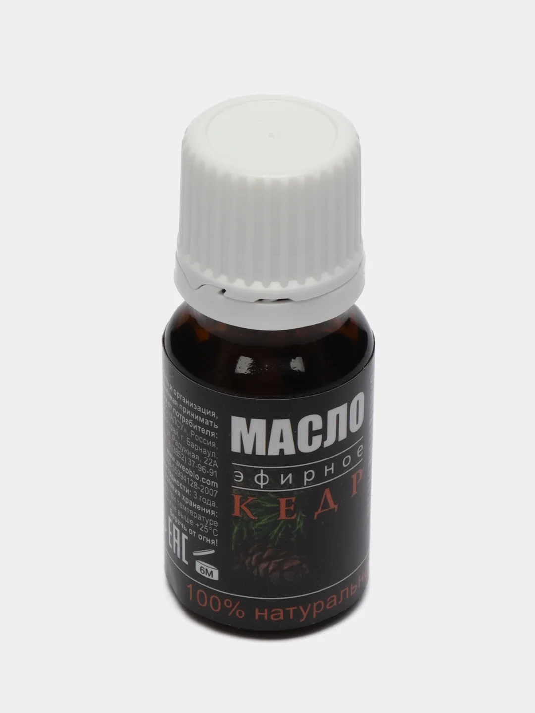 100% натуральное масло кедра из семейства Pinaceae