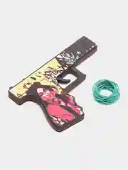 Красный деревянный пистолет Glock (Глок) 18 v1.6, CS: GO, 7 цвета