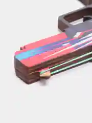 Красный резинкострел пистолет Five-Seven из CS:GO, 6 скинов, дерево