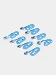 Синий кабель USB - Micro USB, 2, 4, 8 штук