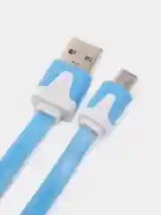 Синий кабель USB - Micro USB, 2, 4, 8 штук