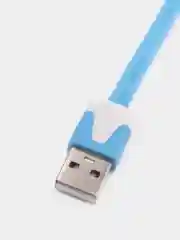 Синий кабель USB - Micro USB, 2, 4, 8 штук