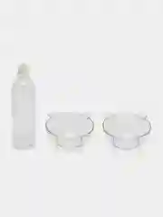 Белый автопоилка для кошек, с наклоном