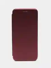 Бордовый чехол книжка REALME C35