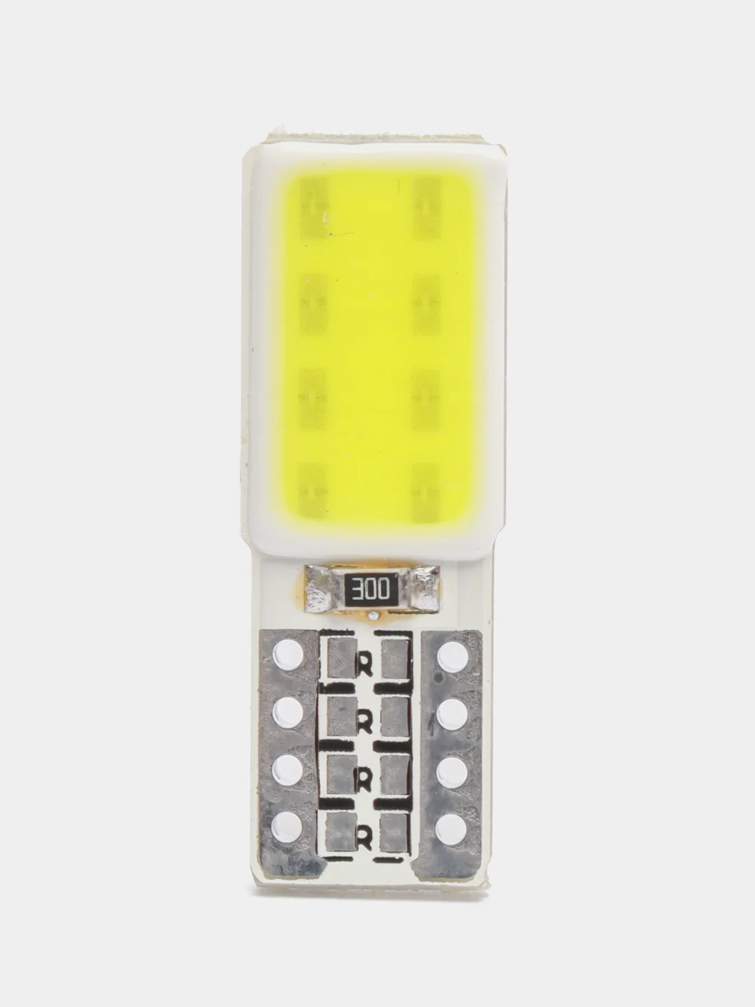 Белый габаритные автомобильные лампы, T10 W5W COB LED T10 COB DC, 12 В