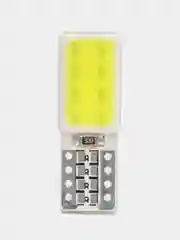 Белый габаритные автомобильные лампы, T10 W5W COB LED T10 COB DC, 12 В