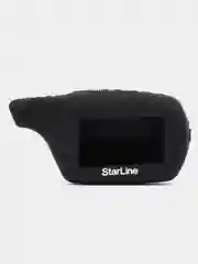 Черный чехол брелка сигнализации от Starline B9, B6, A91, А61 силиконовый, для корпуса ключа
