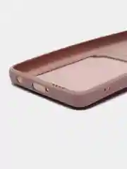 Бежевый меланж чехол Poco X3 / Poco X3 Pro (Поко Х3 Про) силиконовый с карманом для карты