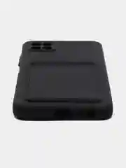 Черный чехол Samsung Galaxy A22s / A22 5G Самсунг Галакси А22с силиконовый с карманом для карты