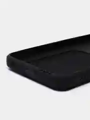 Черный чехол Samsung Galaxy A22s / A22 5G Самсунг Галакси А22с силиконовый с карманом для карты