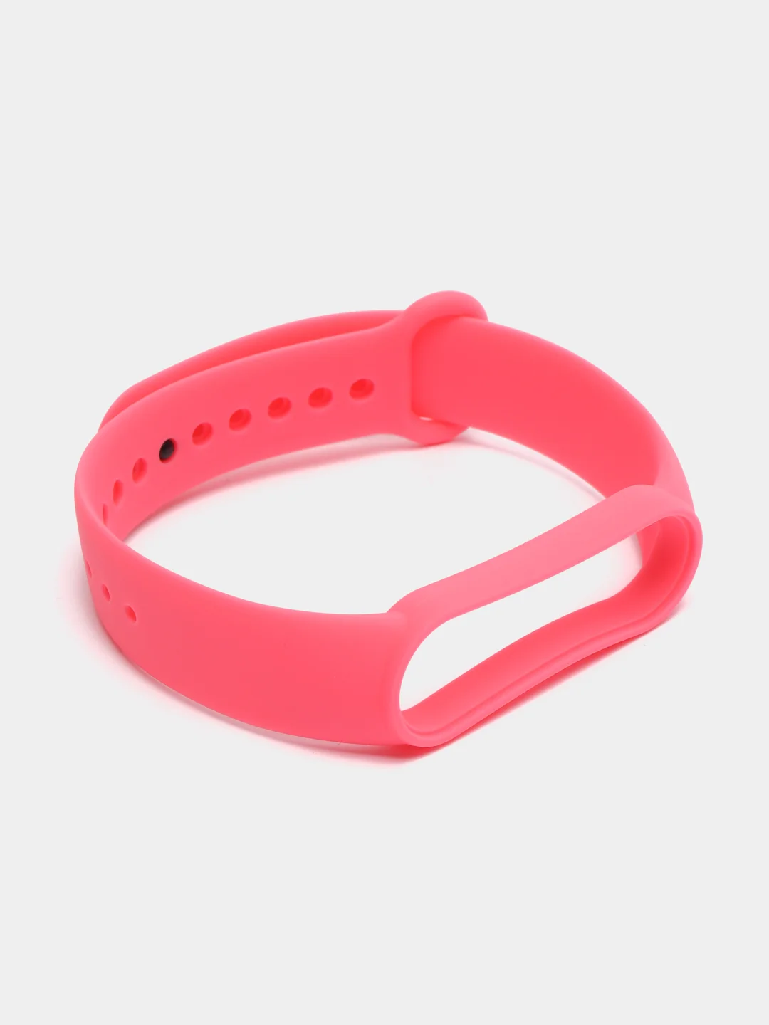 Розовый силиконовый ремешок для фитнес-браслетов Xiaomi Mi Band 5 и Mi Band 6