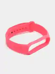Розовый силиконовый ремешок для фитнес-браслетов Xiaomi Mi Band 5 и Mi Band 6