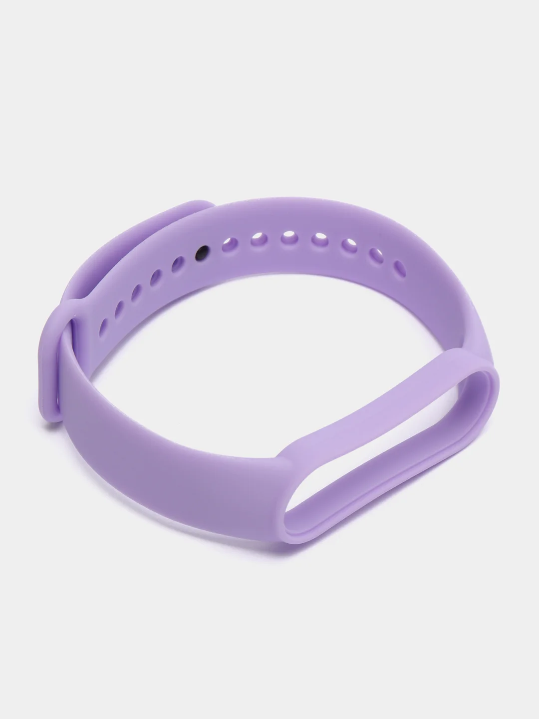 Лавандовый силиконовый ремешок для фитнес-браслетов Xiaomi Mi Band 5 и Mi Band 6