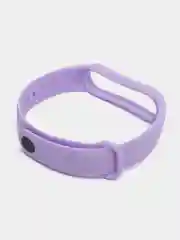 Лавандовый силиконовый ремешок для фитнес-браслетов Xiaomi Mi Band 5 и Mi Band 6