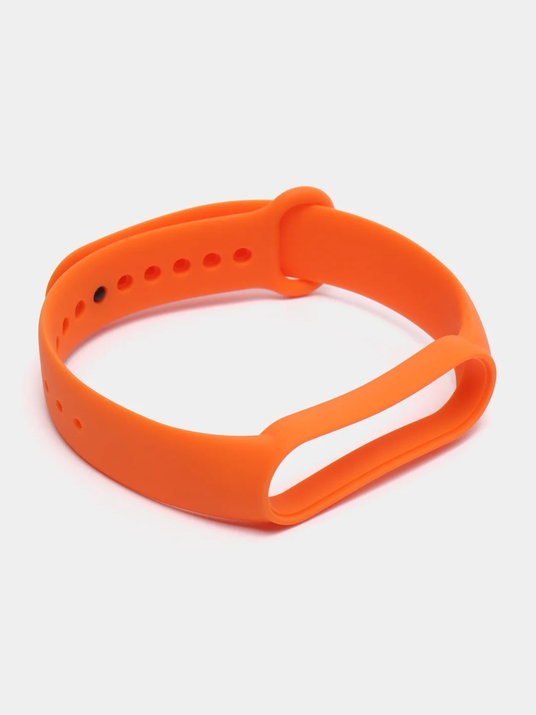 Оранжевый силиконовый ремешок для фитнес-браслетов Xiaomi Mi Band 5 и Mi Band 6
