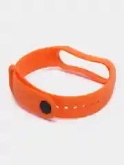 Оранжевый силиконовый ремешок для фитнес-браслетов Xiaomi Mi Band 5 и Mi Band 6