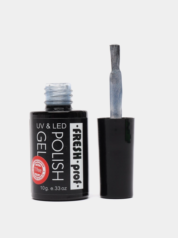 Гель-лак для ногтей Fresh Prof Prism Ultra, 10г с шиммером глиттером блеском светоотражающ