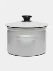 Кастрюля эмалированная, белая, 3 л, 41704-122-у4
