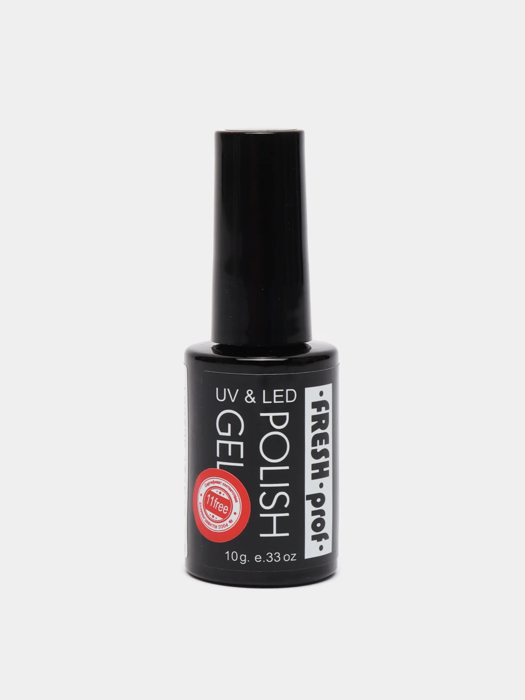 Золотой гель-лак для ногтей Fresh Prof Prism Ultra, 10г с шиммером глиттером блеском светоотражающ