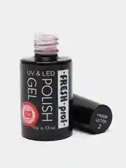 Конфетный гель-лак для ногтей Fresh Prof Prism Ultra, 10г с шиммером глиттером блеском светоотражающ