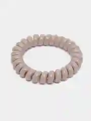 Серый резинка-пружинка для волос, силиконовая, 5,5 см, 1 шт