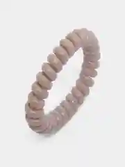 Серый резинка-пружинка для волос, силиконовая, 5,5 см, 1 шт
