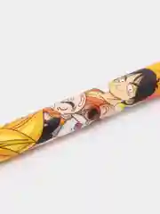 Желтый ручка стирающаяся DragonBall "Пиши-Стирай", гелевая, синяя, пиши стирай