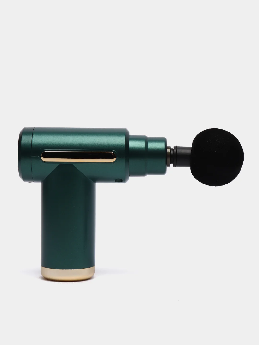 Тёмно-зелёный мышечный массажер для тела Fascial Gun, перкуссионный, фасциальный