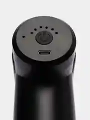 Тёмно-зелёный мышечный массажер для тела Fascial Gun, перкуссионный, фасциальный